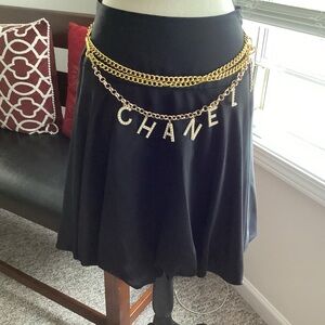 whbm satin bubble skirt EUC (4)